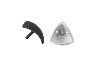 bộ ke góc cong R và nắp bịt đầu