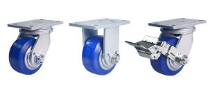 Bánh Xe GF-125-MUD PU 750kg Tải Nặng G-DOK