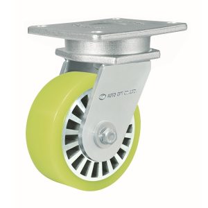 Bánh xe công nghiệp chịu tải nặng ACHU-150SF – Bánh PU Ø150mm, càng xoay.