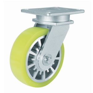 Bánh xe công nghiệp chịu tải nặng ACHU-200SF – Bánh PU Ø200mm, càng xoay.