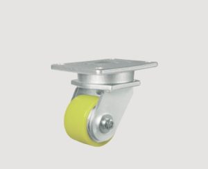 Bánh xe ACHU-100 series đường kính bánh xe D100 chất liệu bánh xe PU Nylon càng xoay mặt bích siêu tải trọng 670kg