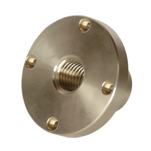 Bạc ren mặt bích tròn 4 lỗ tùy chỉnh kích thước theo yêu cầu – AUTO CFT