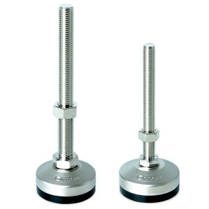 Chân tăng chỉnh chống rung A-MALR/A-MALSR Series – Đế nhôm, chống trượt