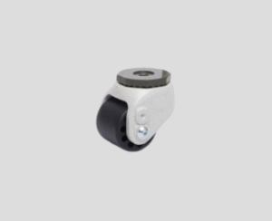Bánh xe KD-C04-1-60S Kongjin cọc vít tải 550kg D60mm