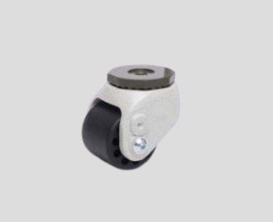 Bánh xe KD-C04-1-75S Kongjin tải 700kg D75mm cọc vít
