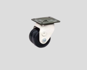 Bánh xe KD-C04-2-75F Kongjin tải 700kg Ø73mm mặt bích