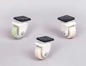 Bánh xe KD-C04-3-100F-U Kongjin tải 1000kg D100mm mặt bích